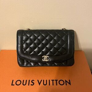 Chanel Diana Quilted Leather Bag